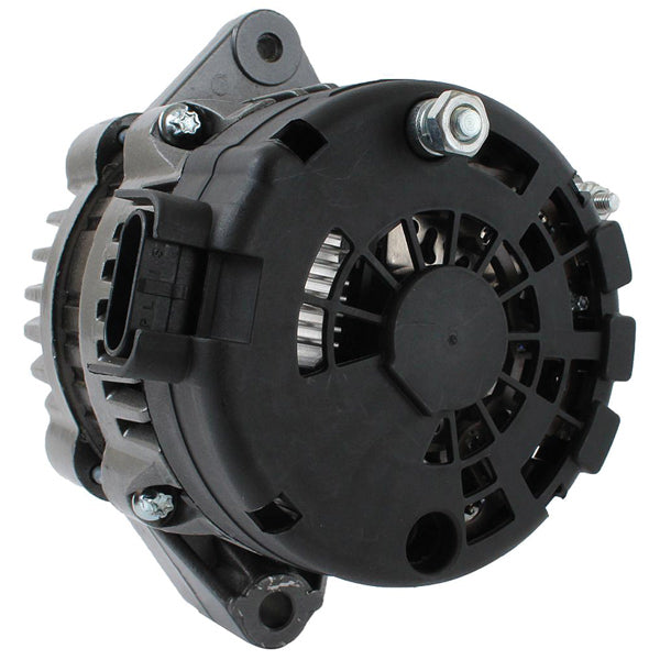 Quicksilver 12-volt generator vist forfra, klar til installation