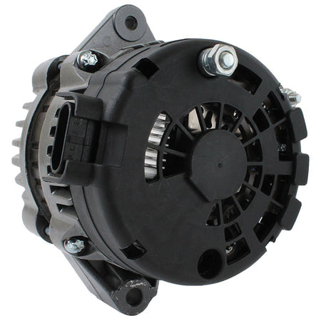 Quicksilver 12-volt generator vist forfra, klar til installation