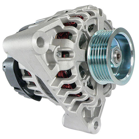 Quicksilver generator monteret i båd, med tydelig label og kabler