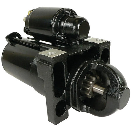 Quicksilver 12-volt starter monteret på en bådmotor
