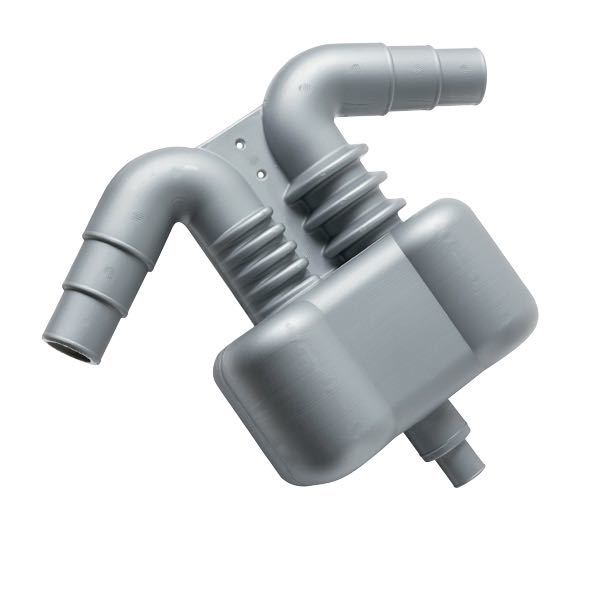 SeaTec, Vattenavskiljare för generatorinstallation, Plast, Rördimension 40-45-50 mm, Vattenutlopp Ø 15/38 mm, 2,5 liter