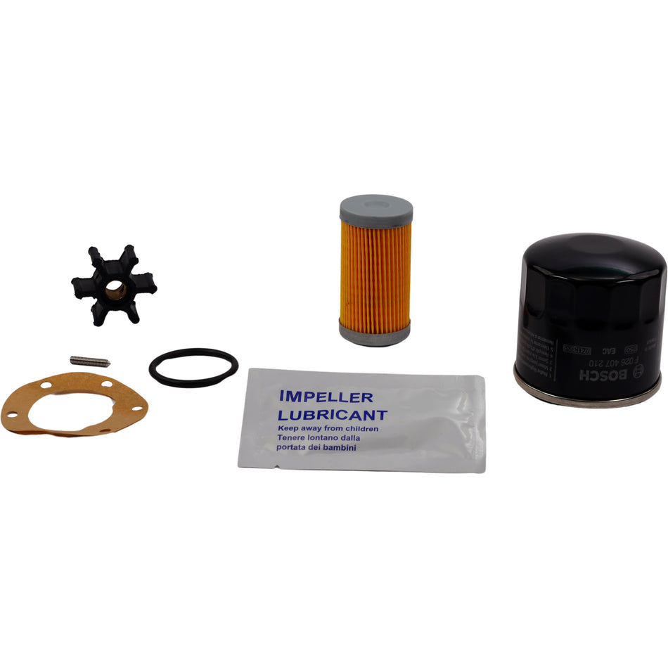 SeaTec, Yanmar Servicekit 2GM 3GM - Oliefilter, Brændstoffilter, Impeller
