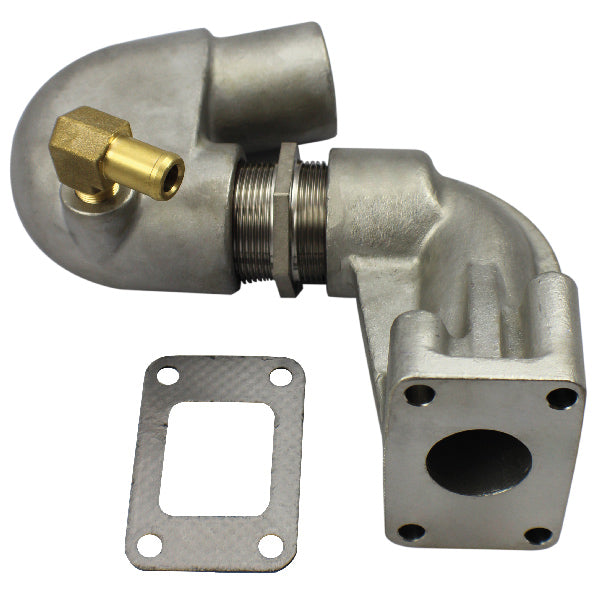 1852, stödbock, AISI 316, Passar Yanmar GM-serien, 128370-13600