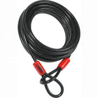 Abus cobra wire ø10mm x 200cm i fokus, bøjet og fleksibel til sikring af både