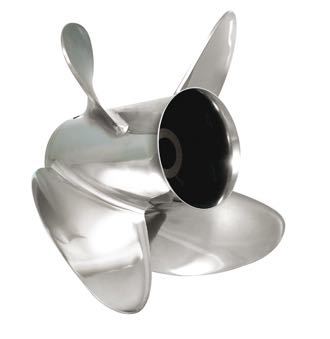 Turning Point, Propel Express 14,5 x 17, 4-blad, rostfritt stål, 90-350 hk