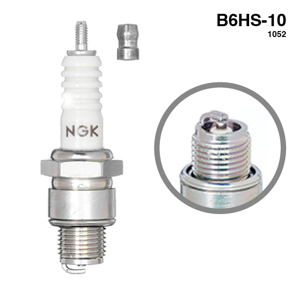 NGK, Tändstift B6HS-10, Originalnummer: 1052