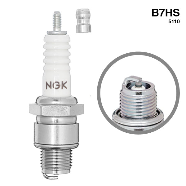 NGK, Tändstift B7HS, Originalnr: 5110