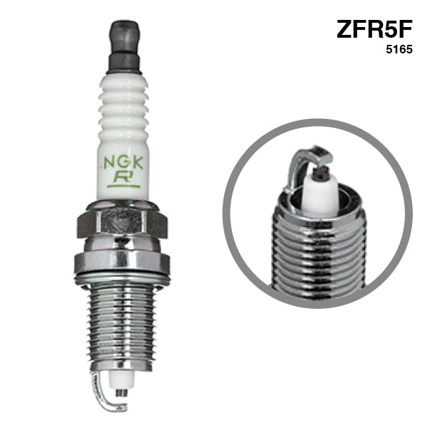 NGK, Tändstift ZFR5F, 5165, Optimal motorprestanda