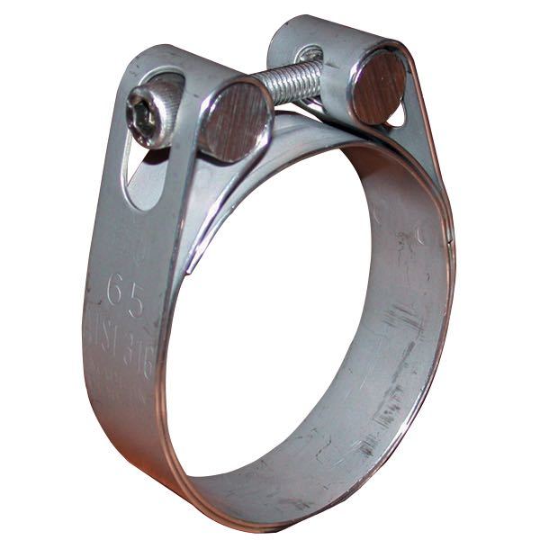 SeaTec, Heavy Duty Clamp AISI 304, 35-40 mm, med Umbraco-skruv