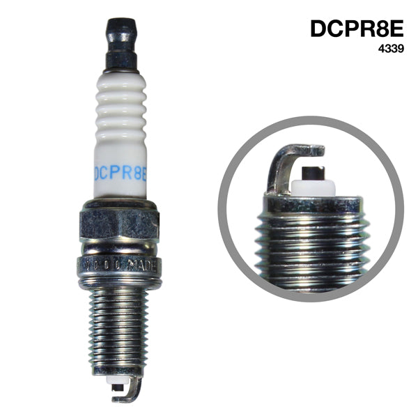 NGK, Tändstift DCPR8E, Originalnummer: 4339