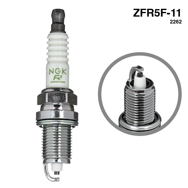 NGK, Tändstift ZFR5F-11, Originalnummer: 2262