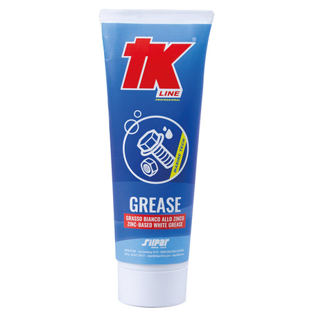 TK Line Marinegrease fedt, viser et nærbillede af indholdet.