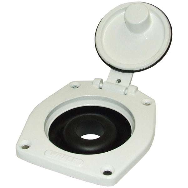 Whale, täckplatta Gusher 10, aluminium, 4 hål, passar BP3708