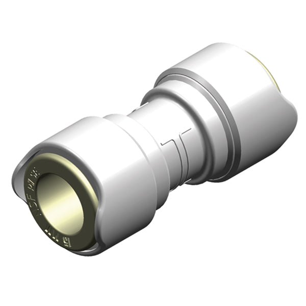 Whale, anslutning med koppling 15mm, 2 st