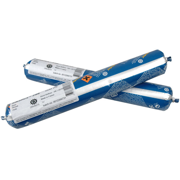 Sika, Sikaflex 298 FC Polyuretanlim, Svart, 600ml, Marinlim för teakdäck