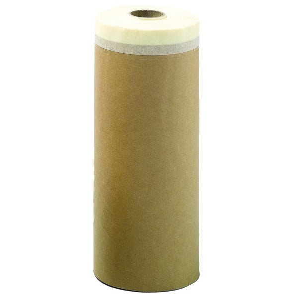 1852, Afdækningspapir med klæb, 300mm x 20m