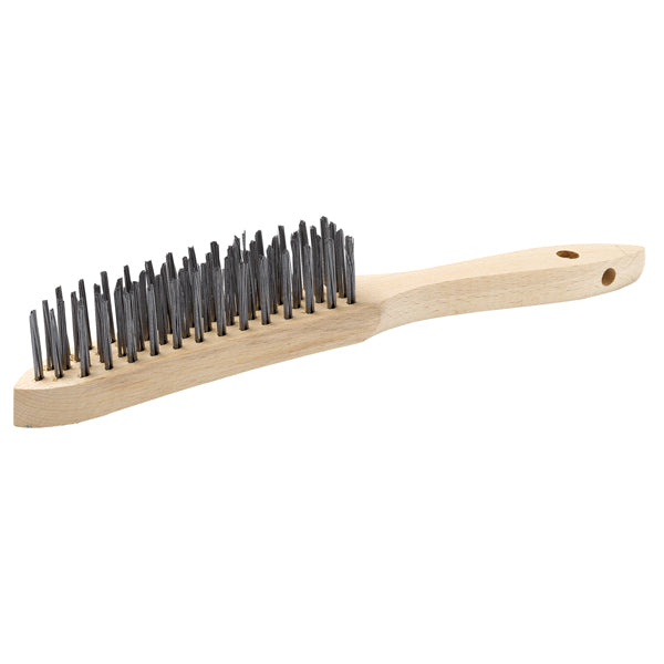 SeaTec, stålborste, 3 rader, 30 mm tråd, avlägsnar rost, färg och smuts