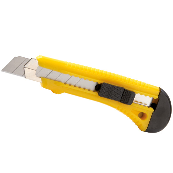 SeaTec, Universalkniv 18mm, metallstyrning, gul