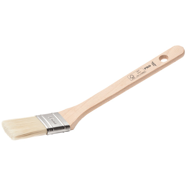 SeaTec, Radiatorborste kort 50mm, FSC-certifierad, rostfritt stål, bokträ