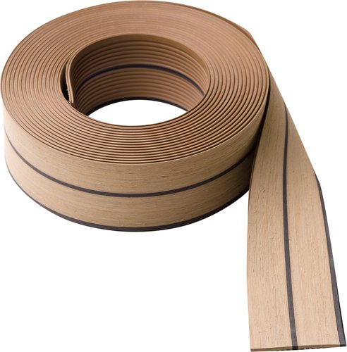 Flexiteek, Isiteek 2x45 PB, svart fog, 1,0 m², 11,1 m längd, 90 mm bredd, 4 mm tjocklek