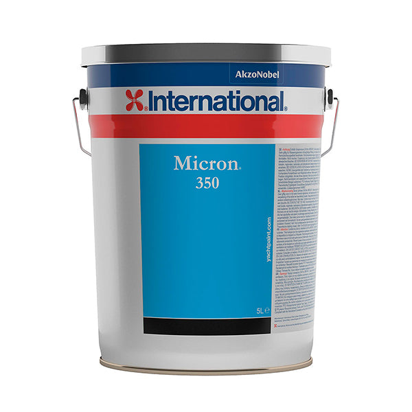 International, Micron 350, Högpresterande självpolerande bottenfärg, 20L, Svart