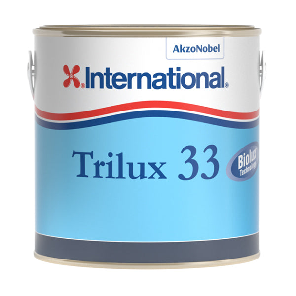International, Trilux 33 Bottenfärg, 5L, Röd, Biolux®-teknik, Tennfri, För aluminium och drivenheter