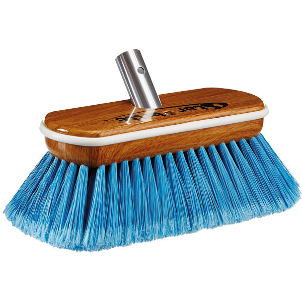 Star Brite, syntetisk mediumborste, blå, med gummikant