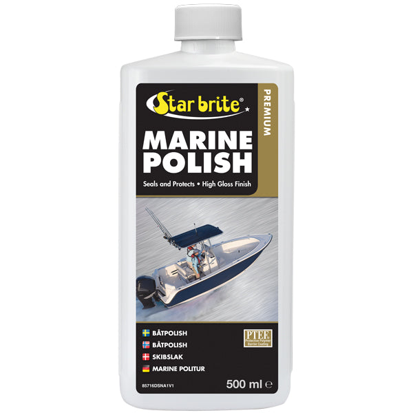 Star Brite, Premium Marine Polish med PTEF, 500 ml, UV-skydd och superglatt yta