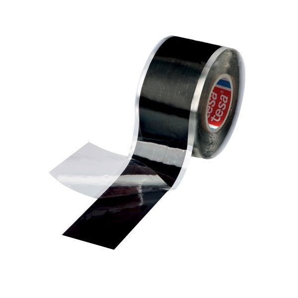 Tesa, självvulkaniserande silikontape 4600, svart, 25 mm, 3 m