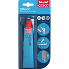Casco silikone fugemasse i transparent 40 ml tube, set forfra