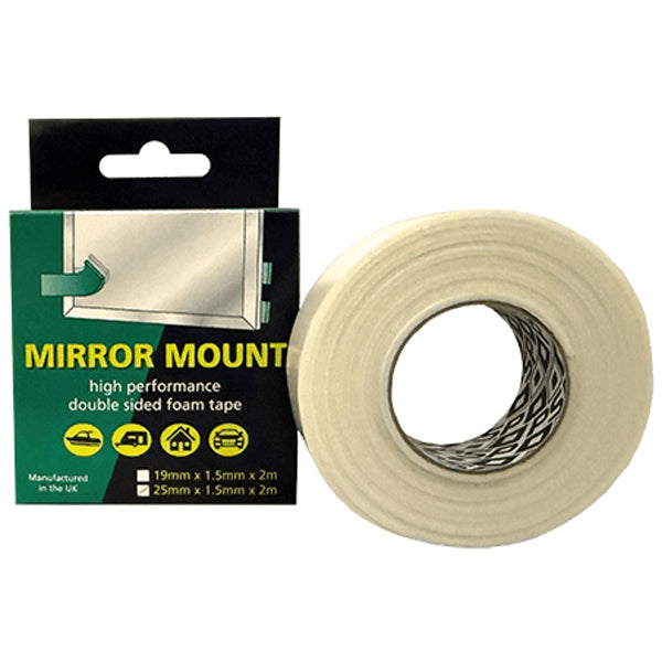 PSP stærk dobbeltklæbende skumtape 19 x 1,5 mm 2 meter lang