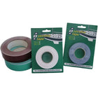Hvid ensfarvet stafferingstape fra PSP, 25mm x 15m i rullen
