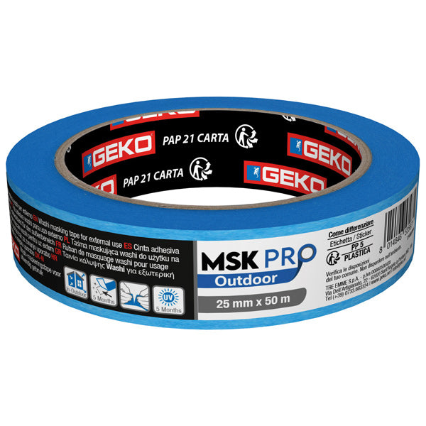 SeaTec, Geko Pro Outdoor maskeringstejp 5 mån UVR 25mm x 50m