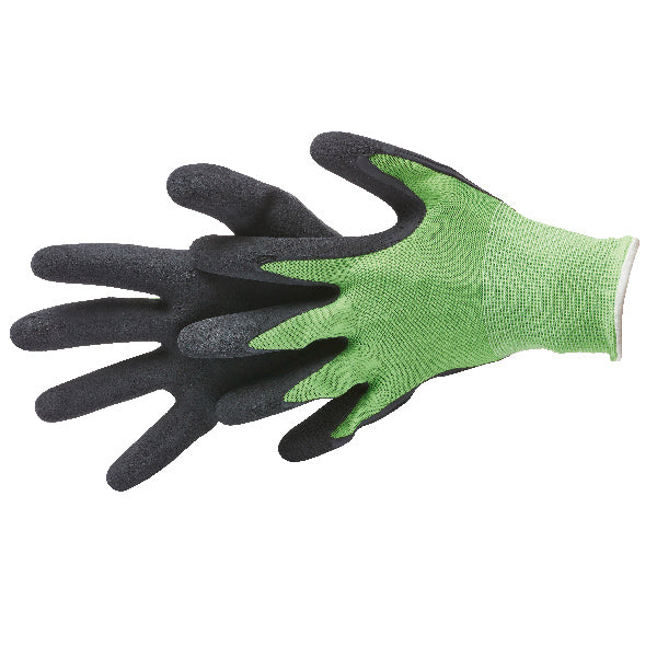 SeaTec, Arbetshandskar Soft Str 9" L, CE-godkända, EN388 313IX, Grön/Svart