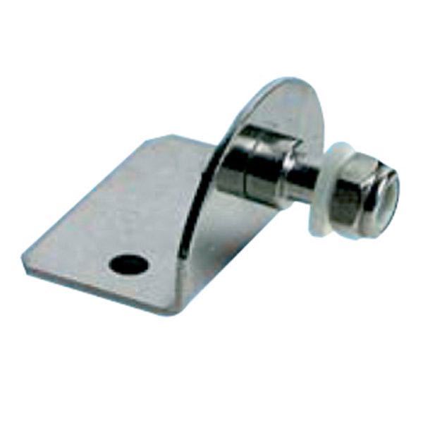 SeaTec, Vinkelfäste för gasstötdämpare, AISI 316, 8 mm ögla, 25x25x35 mm