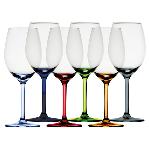 Marine Business, Vinglas Party Ecozen 21cm - 340ml, 6 st, Flera färger
