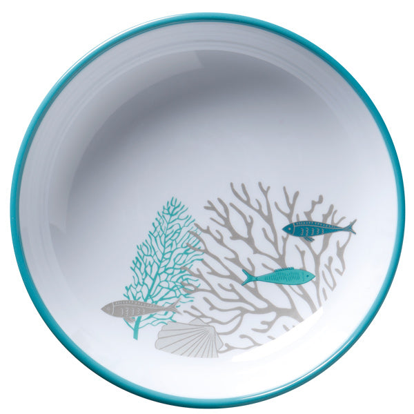 Marine Business, Coastal Acqua suppe tallerken, Ø18cm, 6 stk