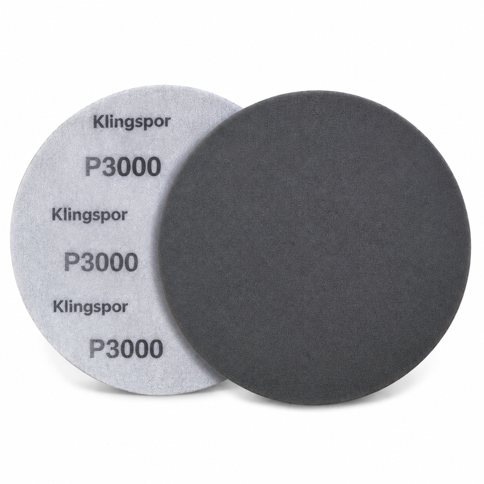 Klingspor sliprondell med skum Ø150mm P3000 10 st