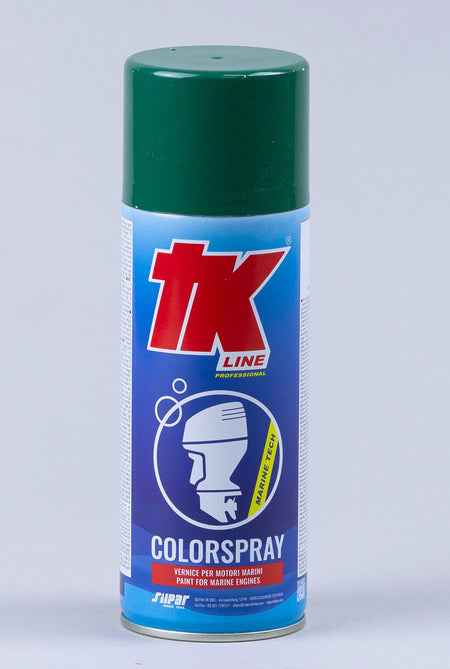 TK Line spraymaling i yamaha ocean blue metal, set forfra